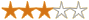 3 star rating