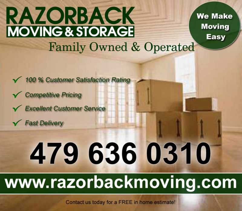Razorback Moving And Storage Dandk Organizer